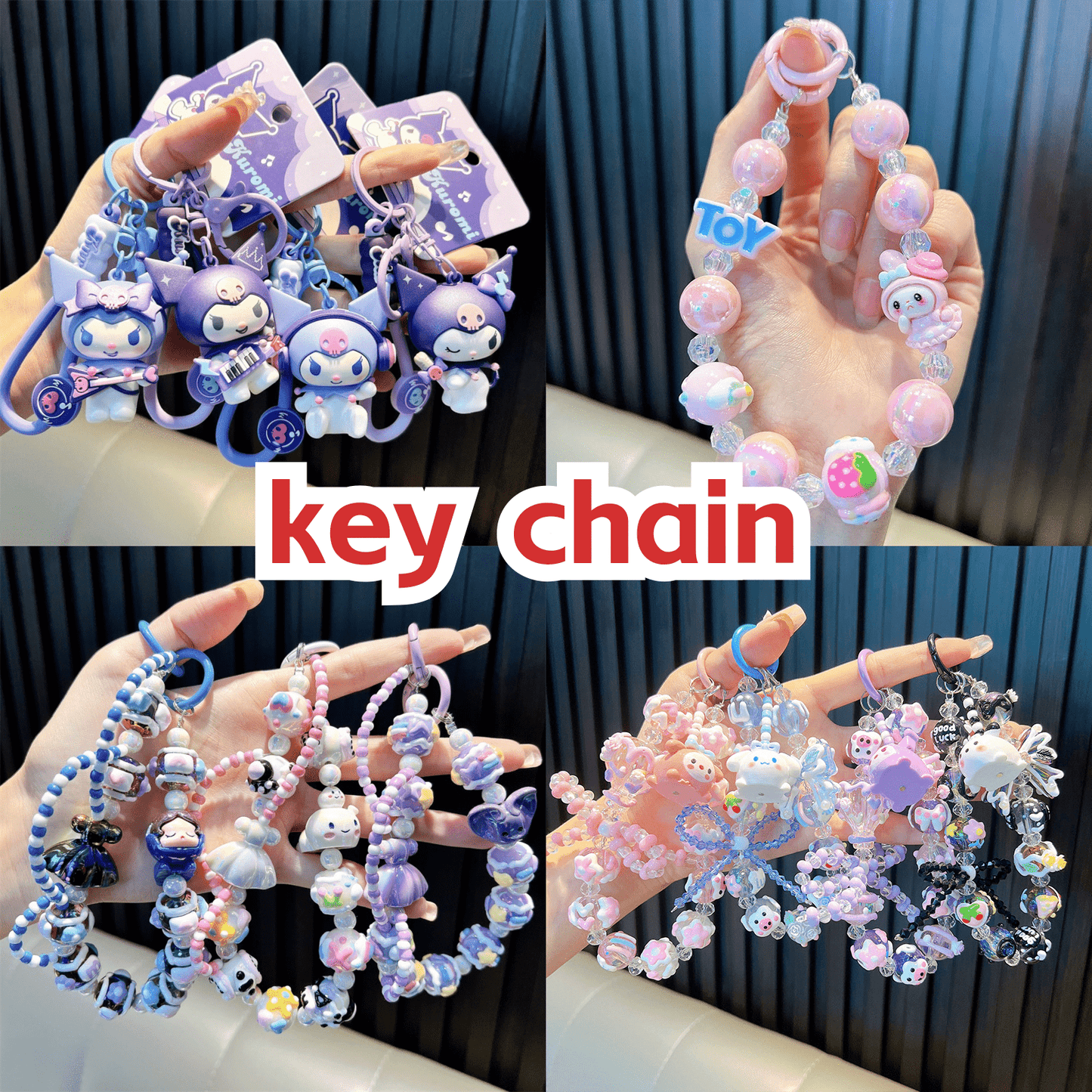 Key Chain Lucky Bags - Open in Live - Phone Chain - Free shipping