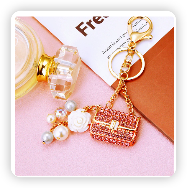 🔥 FLASH SALE! 75% OFF!🔥 - Exquisite keyring Lucky Bags - Open in Live - Free shipping