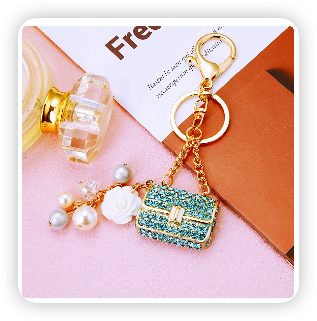 🔥 FLASH SALE! 75% OFF!🔥 - Exquisite keyring Lucky Bags - Open in Live - Free shipping