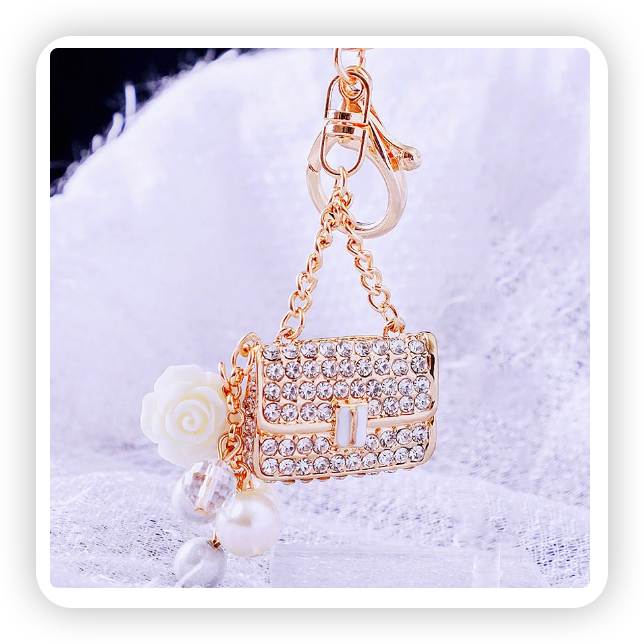 🔥 FLASH SALE! 75% OFF!🔥 - Exquisite keyring Lucky Bags - Open in Live - Free shipping