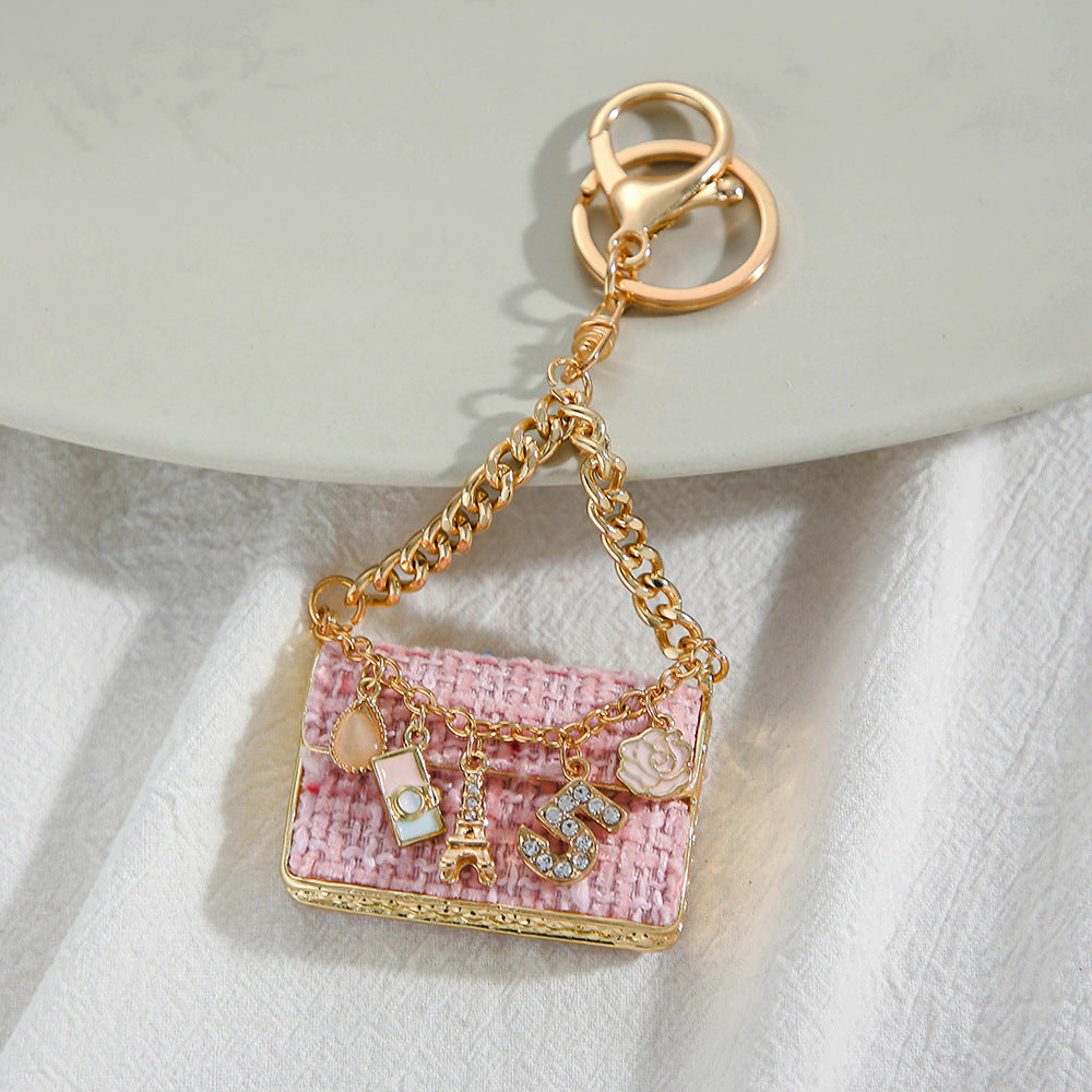 Creative small gifts, small fragrance style bags, keychains, small pendants, metal keychains, hanging decorations, cute small products